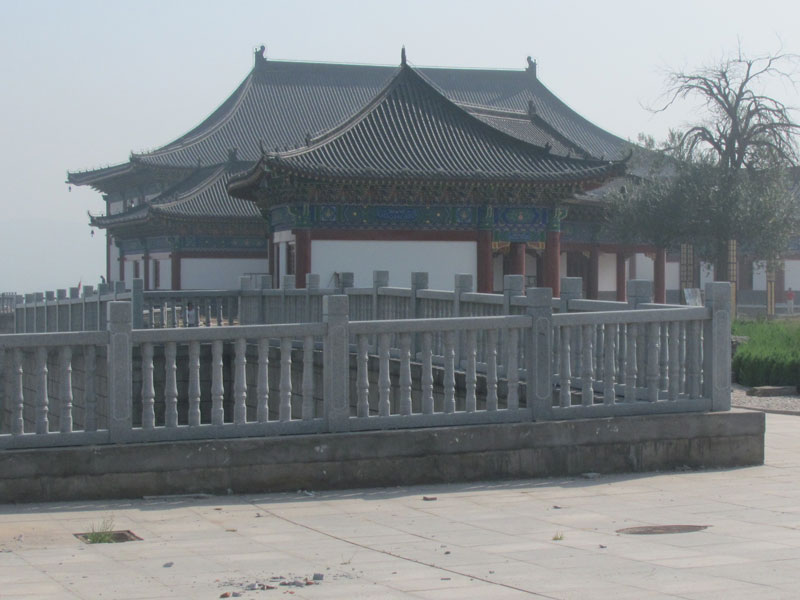 景區(qū)芝麻灰石欄桿案例