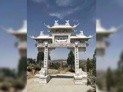 感恩坊漢白玉石牌坊